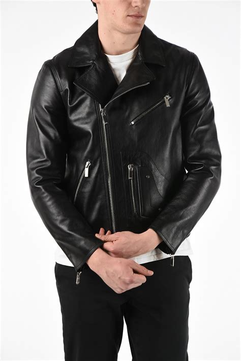 dior homme leather jacket|christian dior leather jacket.